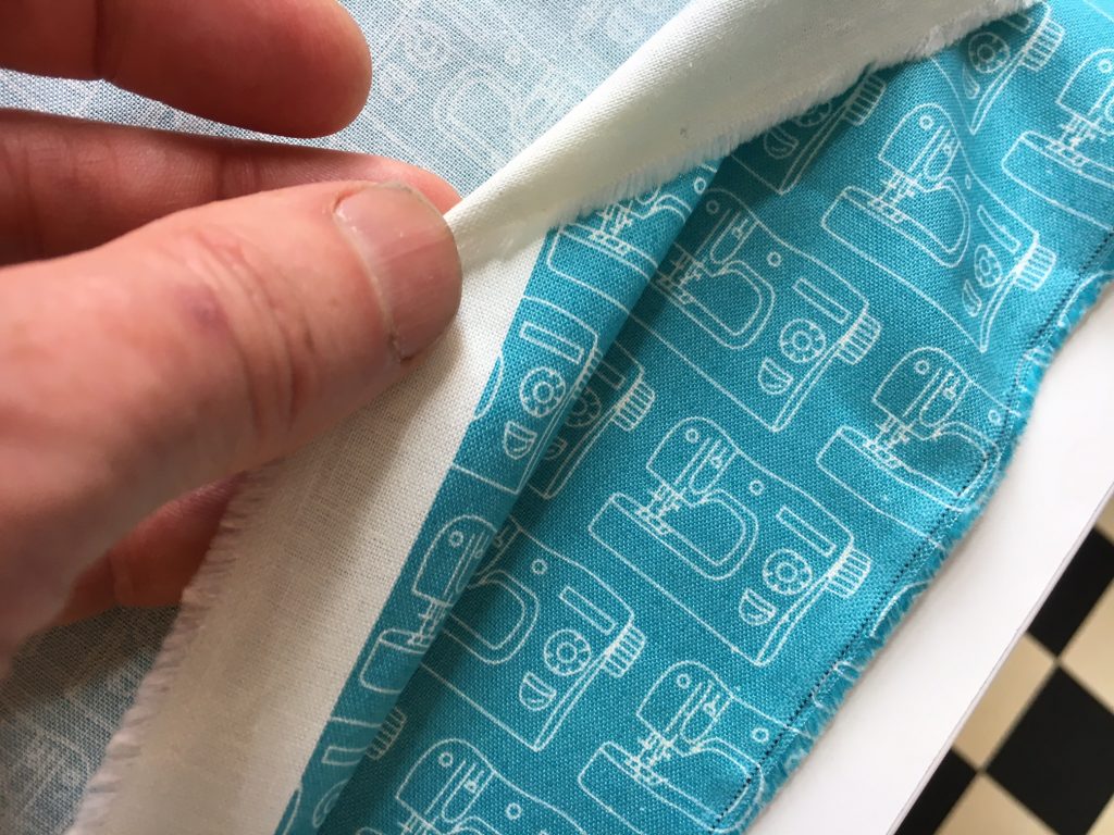 Sewing machine fabric