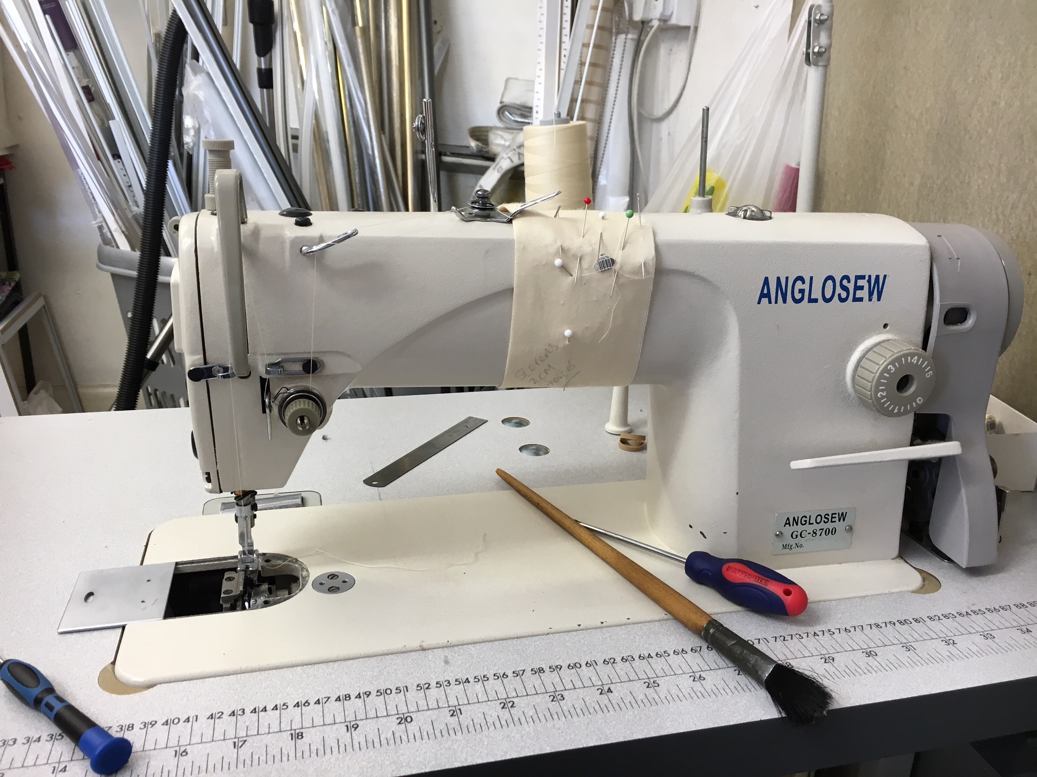 Anglo Sew industrial sewing machine repair in Ipswich