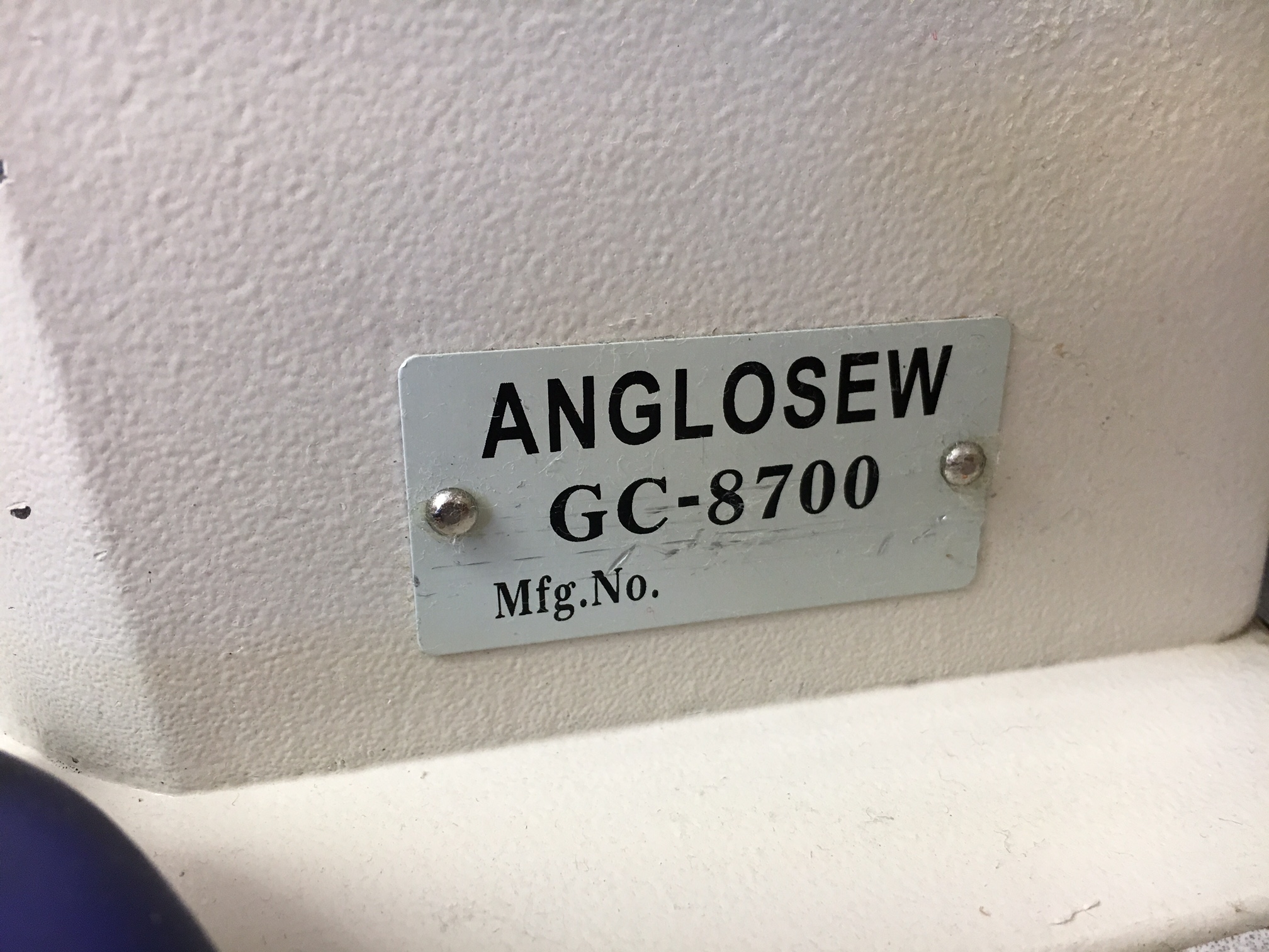 Anglo Sew industrial sewing machine repair in Ipswich